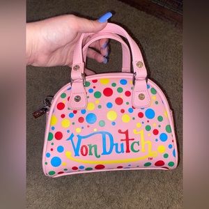 Von Dutch Mini Bowler Bag